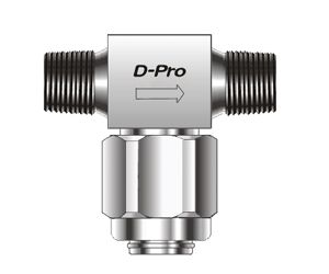 D-Pro T Filter 1/2 NPT a 140 micron Edelstahl